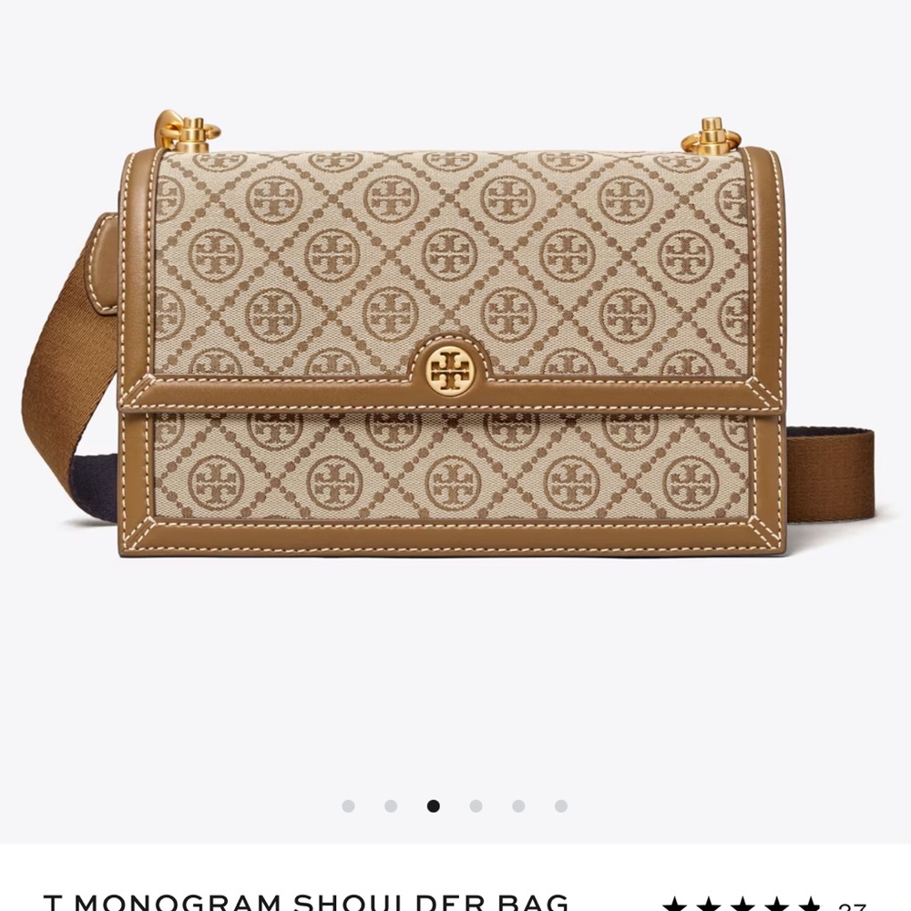 NWT Tory Burch T MONOGRAM SHOULDER BAG - Picture 12 of 12